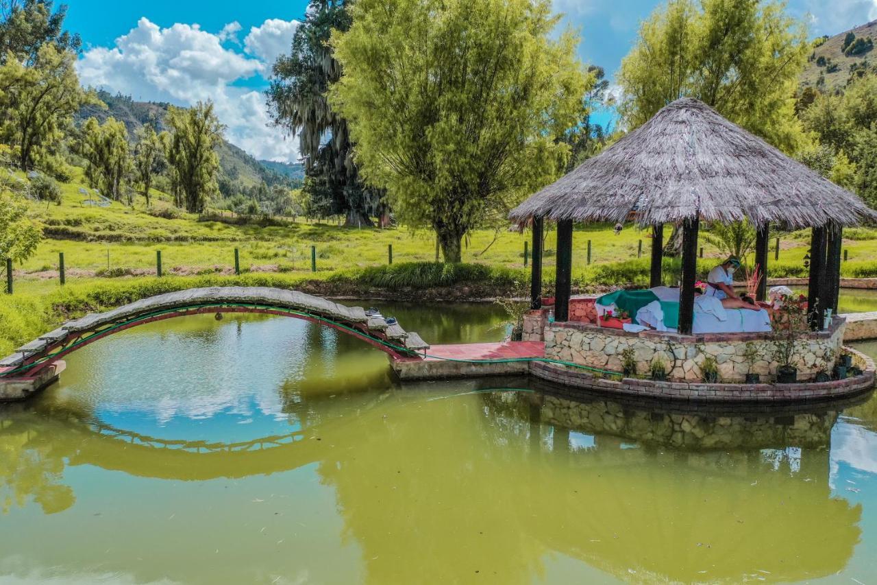 Hotel Termales El Batan Cuítiva Kültér fotó