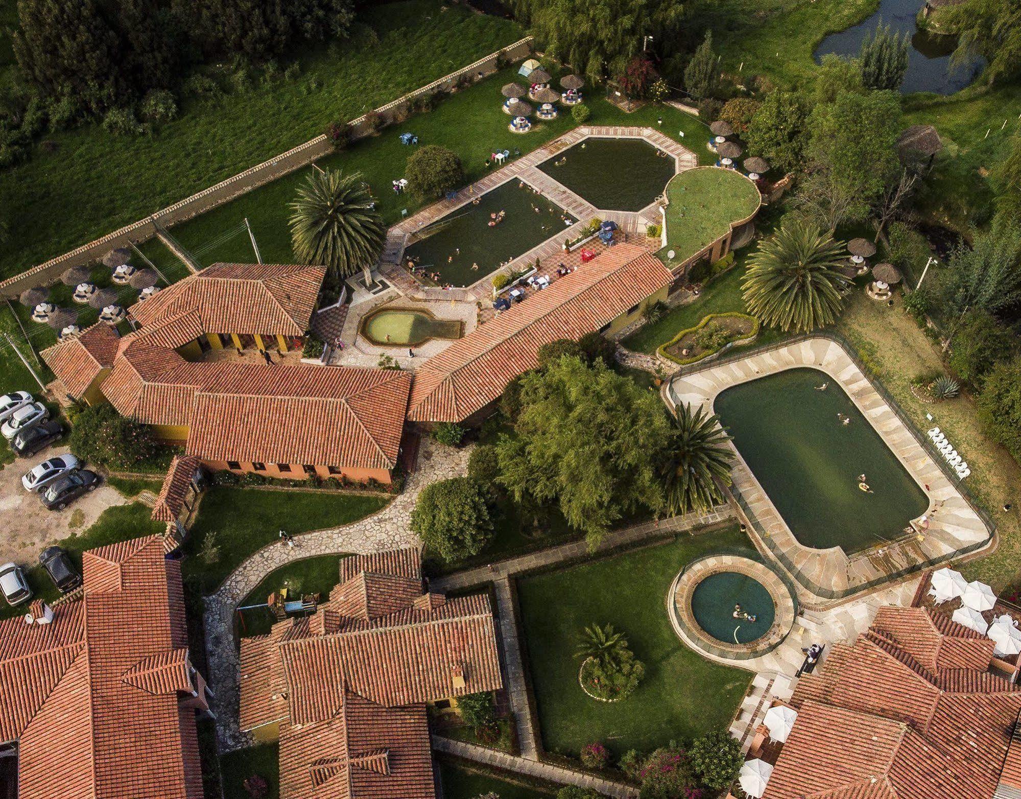 Hotel Termales El Batan Cuítiva Kültér fotó